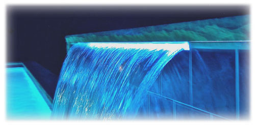 Lighted Waterfall Savi 24 in. X-Stream Nova Fall