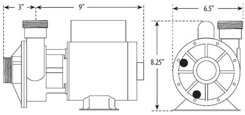 Waterway Spa Pump