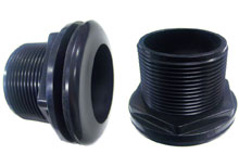 Heavy Duty 2 in. Slip Slip Bulkhead Fitting 9120SS