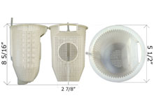 hayward max-flo II pump strainer basket