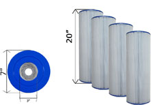 Quad Pack Cartridge Filter Clean & Clear C-7470-4