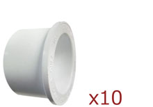 Dura Reducer Bushing 1-1-2 in. to 1-1-4 in. 10 pack 437-212x10