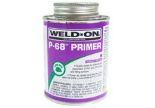 IPS PVC Primer Purple Weld-On P-68 0.5 Pint 10214