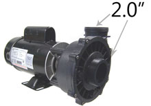 Waterway 2 Speed 1.0 HP 115V Spa Pump 3420410-1A