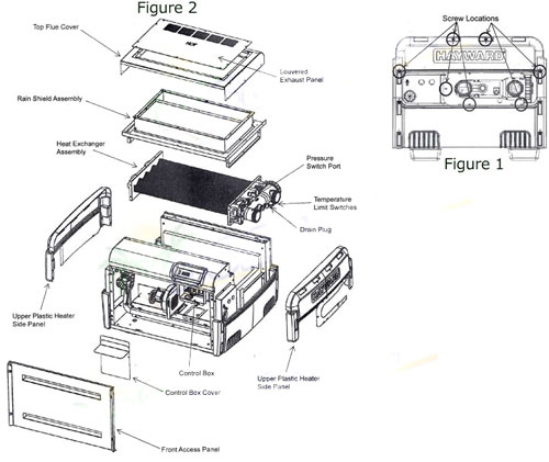 Hayward Heat Exchanger Replacement Procedure Diagram