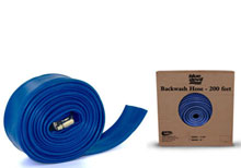 Blue Devil Backwash Hose  2in x 200ft W-CLAMP B8202X