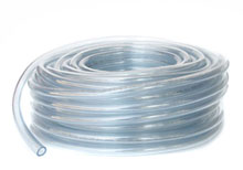 Blue Devil 1-8 ID 1-4 OD in 50ft Clear Vinyl Tubing W01-1100BU-5