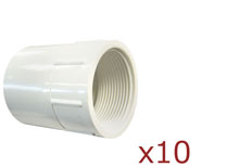 Dura 0.75 in. Female Adapter Fipt 10 pack 435-007x10