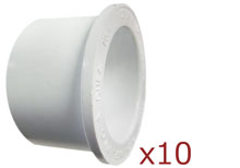 Dura Reducer Bushing 3 in. to 2-1-2 in. 10 pack 437-339x10