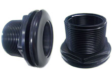 Heavy Duty 2 in. Thread Thread Bulkhead Fitting 9120TT