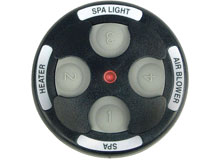 Spa Side Remote Jandy 4 Function 100 ft. Black 7442